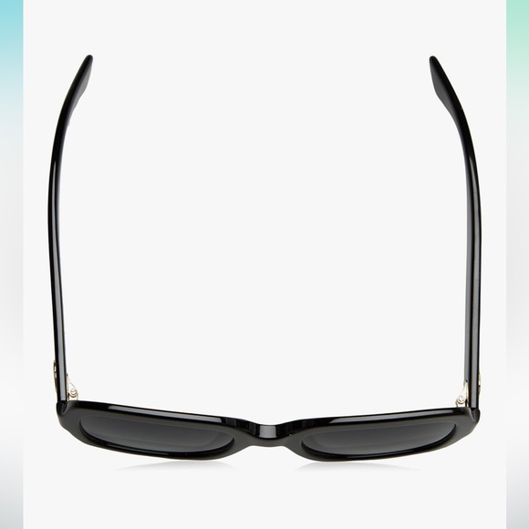 Authentic Gucci Black Sunglasses w/Gold Accents- NWOT! Perfect condition GG0036S - Picture 4 of 11